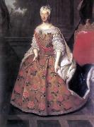Louis de Silvestre Portrait de Marie Germany oil painting artist